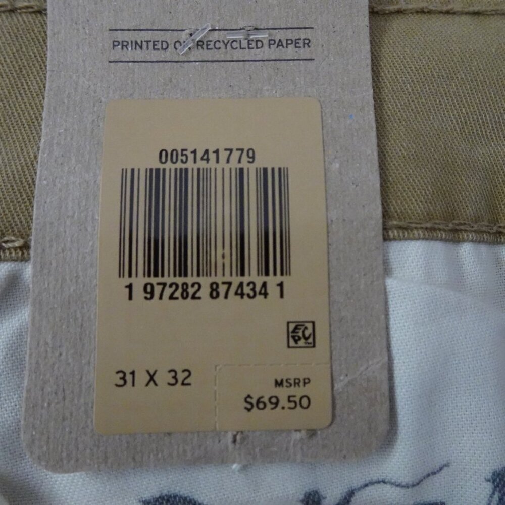Levi's 514 Straight Leg Jeans Men's Size 31x32 Brown Stretch Twill - Picture 9 of 11
